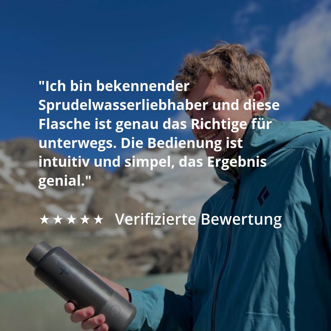 spark set – Der mobile Wassersprudler