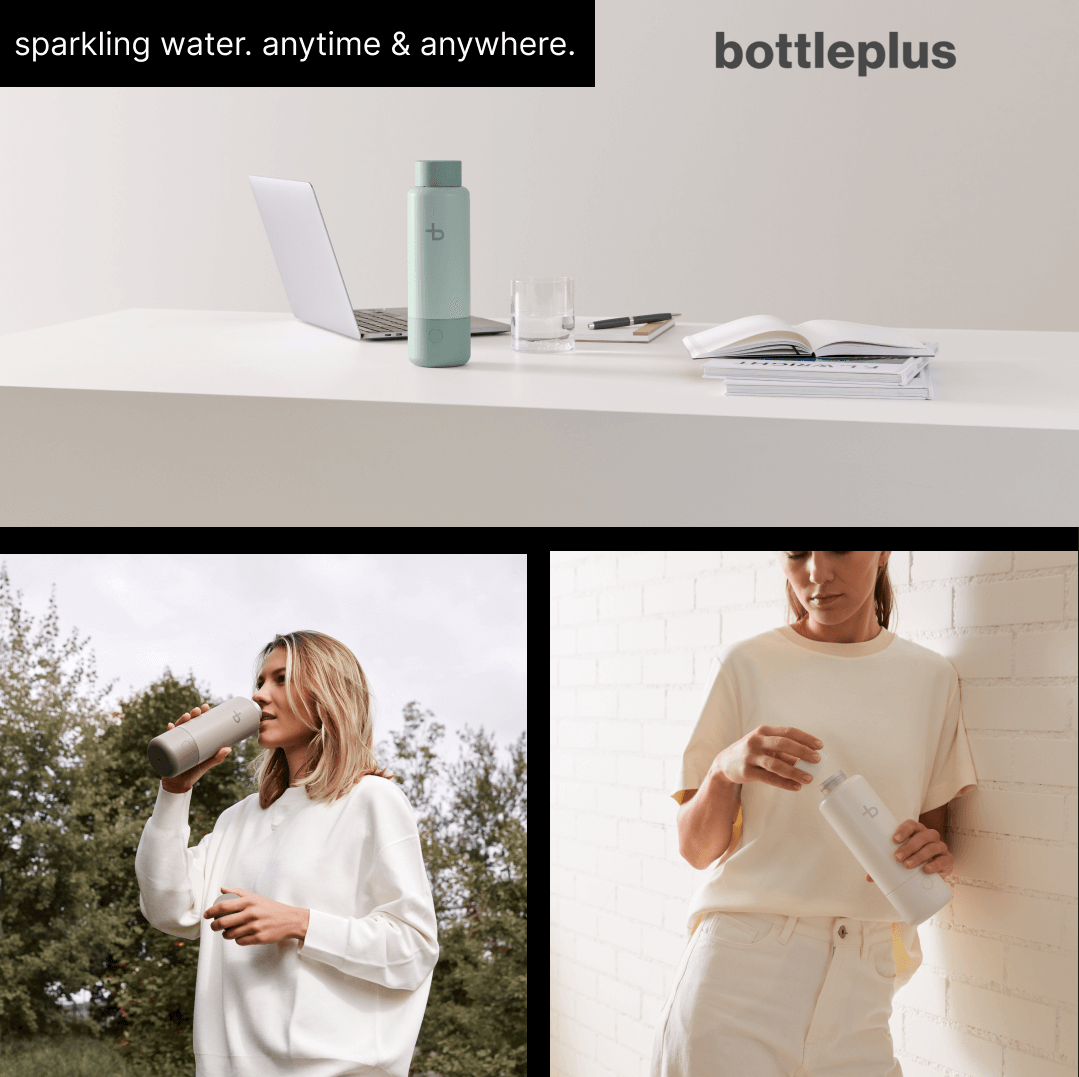 Die Sprudelwassermaschine von bottleplus hat viele Vorteile